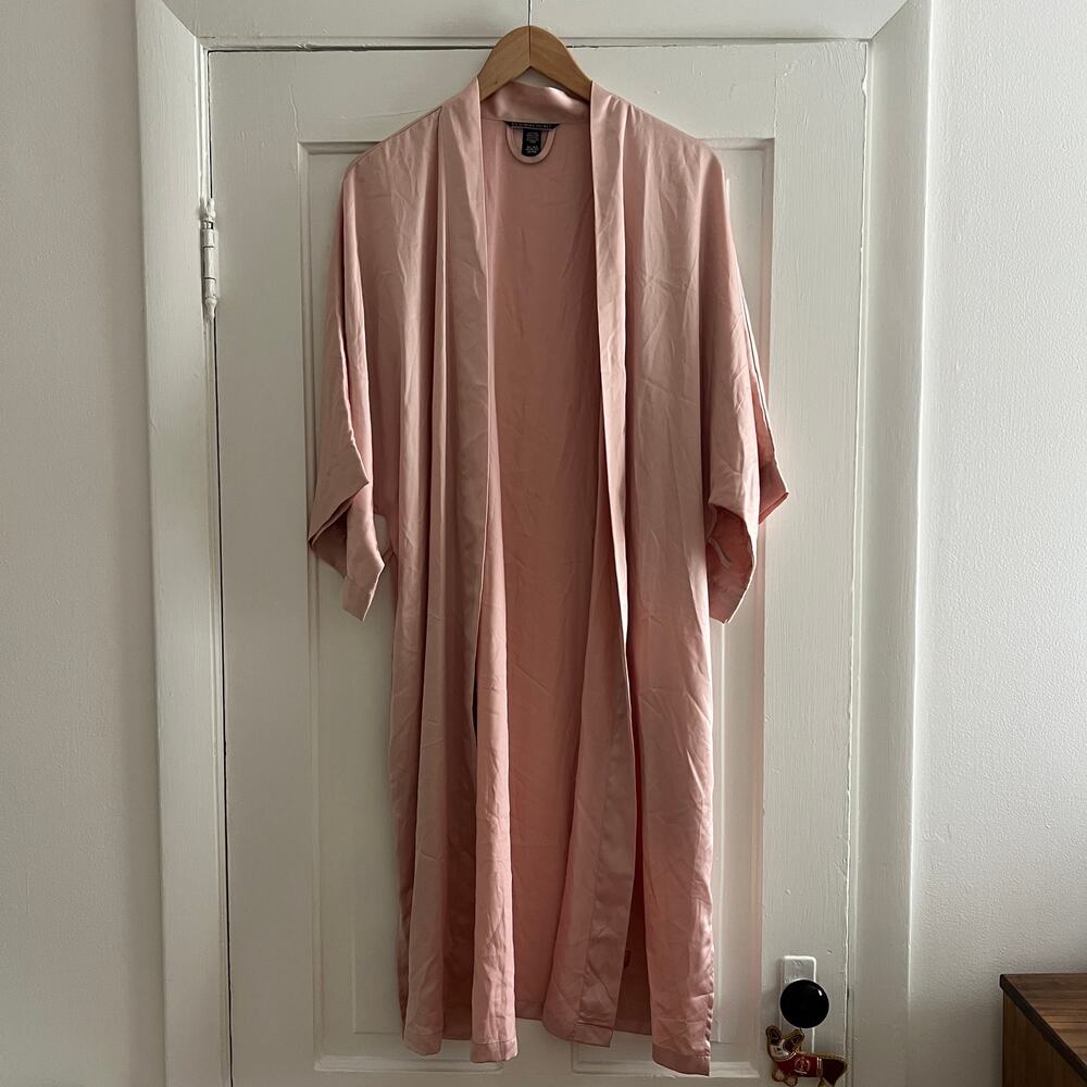 Victoria's Secret Vintage Bathrobe Kimono Blush Pink Medium Large